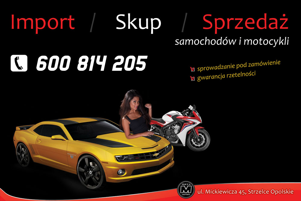 Import, skup i sprzedaż samochodów